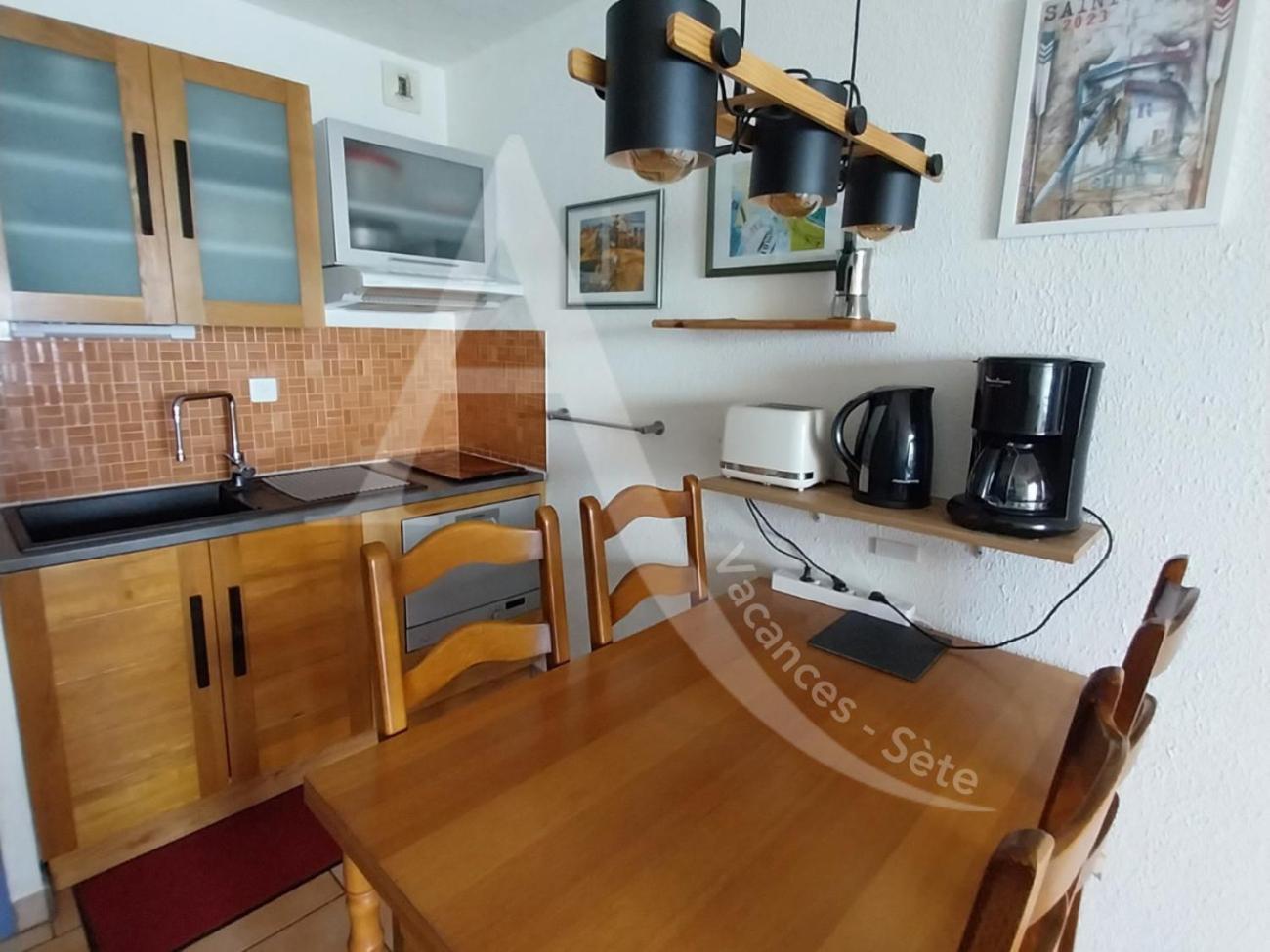 Confortable T2 En Front De Mer, Parking, Wi-Fi Sète Dış mekan fotoğraf